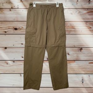 Sonoma Life Style Khaki Cargo Pants Convertible